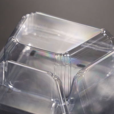 400ML PET Leak Proof Disposable Food Containers For Fruit Salads