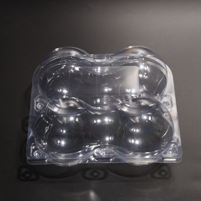 Clear PET Square Disposable Food Containers for Takeaway