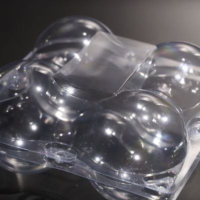 Clear PET Square Disposable Food Containers for Takeaway