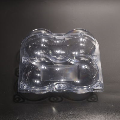 Clear Disposable PET Square Food Storage Container For Microwave Free Freezer Safe Kitchen Storage
