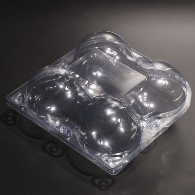 Clear Disposable PET Square Food Storage Container For Microwave Free Freezer Safe Kitchen Storage