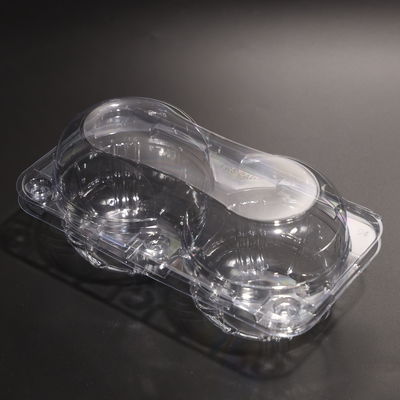 Reusable PET Plastic Food Containers with Rectangle Shape and Spoon