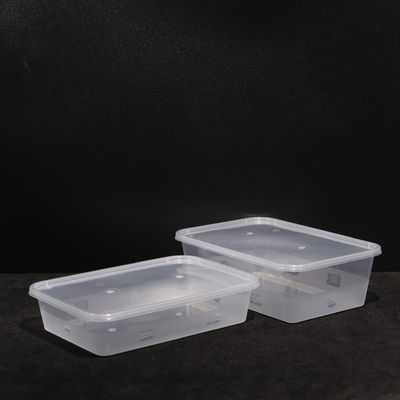 Customized Snap On Lid PP Lunch Box Package Multi Purpose Printing Stackable Lunch Box