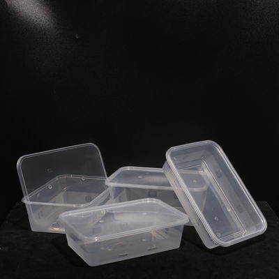 Customized Snap On Lid PP Lunch Box Package Multi Purpose Printing Stackable Lunch Box