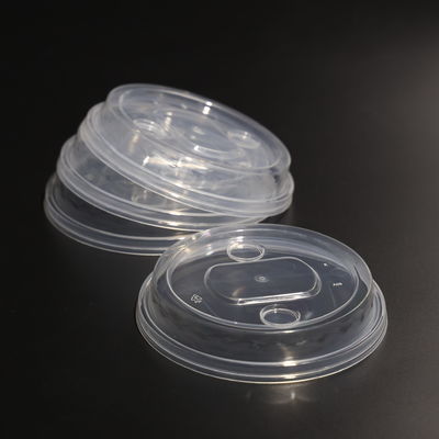 PP Plastic Cup Lid For Covering And Sealing Cups  Customizable Design