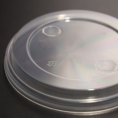 PP Plastic Cup Lid For Covering And Sealing Cups  Customizable Design