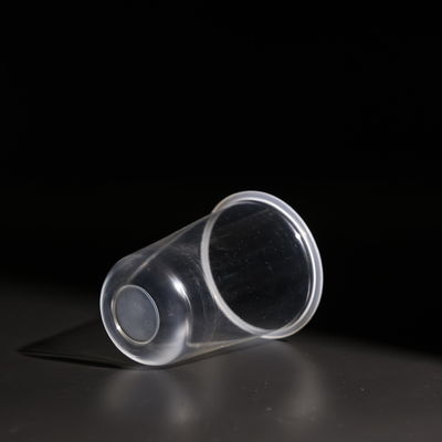 500ml Volume U Shape Clear Disposable PET Cups High Durability For Takeaway Juices