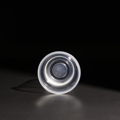 17oz Volume U Shape Clear Disposable PET Cups With Dome And Flat Lids For Iced Juice
