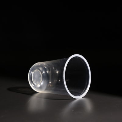 17oz Volume U Shape Clear Disposable PET Cups With Dome And Flat Lids For Iced Juice