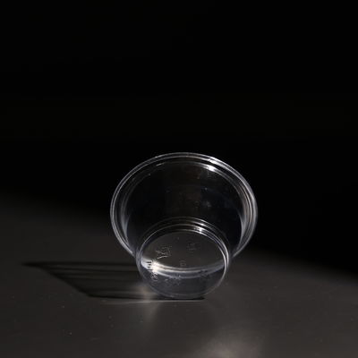 Leak-proof Food Grade Disposable Plastic PET Cups With Dome / Flat Lid For Boba Tea