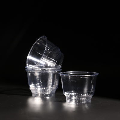 FDA Certify Disposable Plastic PET Cups With Customized Logo For Takeaway Drinks