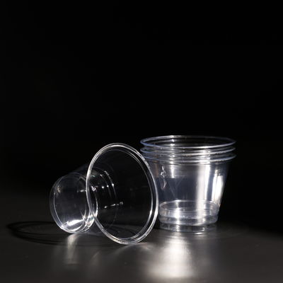 High Quality Plastic Disposable PET Cup Cold Drink Boba Tea Cups With Lid