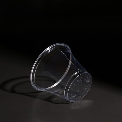 High Quality Plastic Disposable PET Cup Cold Drink Boba Tea Cups With Lid
