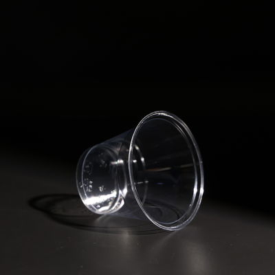 Transparent Plastic Disposable PET Cup Cold Drink Boba Tea Cups With Lid