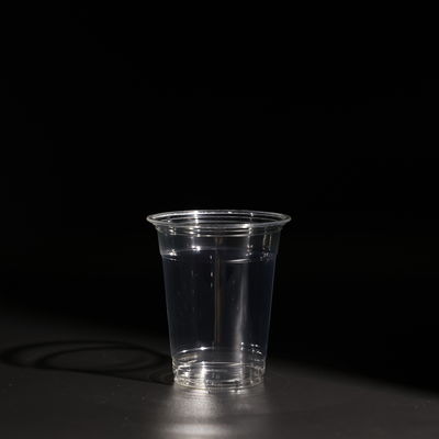 16OZ Volume Clear Disposable PET Cups With Dome And Flat Lids For On-the-Go Juices