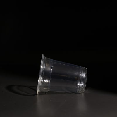 16OZ Volume Clear Disposable PET Cups With Dome And Flat Lids For On-the-Go Juices