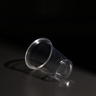 High Quality Disposable PET Cups With Dome And Flat Lids For BOBA Tea