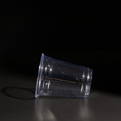 Plastic Disposable PET Cup For Cold Drink Boba Tea Cups With Dome/Flat Lid