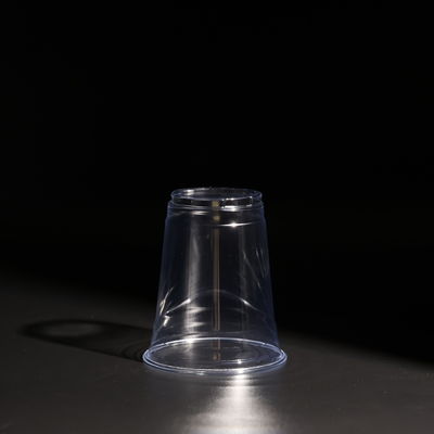 Clear PET Cup For Cold Drink Boba Tea Cups Bubble Tea Packaging With Customized Printing