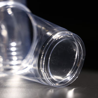 Disposable Drinkware PET Cup For Cold Drink Boba Tea Cups Bubble Tea Packaging With Lid