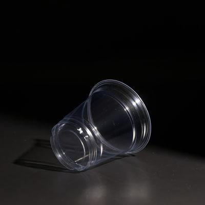 10OZ Clear PET Cup For Cold Drink Boba Tea Cups Bubble Tea Packaging Takeaway Beverage Container