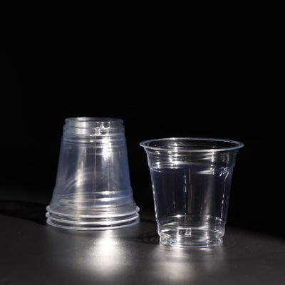 10OZ Clear PET Cup For Cold Drink Boba Tea Cups Bubble Tea Packaging Takeaway Beverage Container