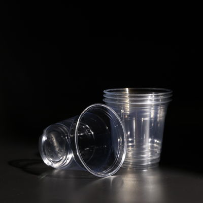 Disposable PET Cup Boba Tea Cups Bubble Tea Packaging Takeaway Beverage Container With Lid