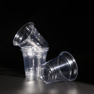 93-10oz Clear PET Cup Drink Cups Bubble Tea Packaging Cups For Outdoor Takeaway Cups