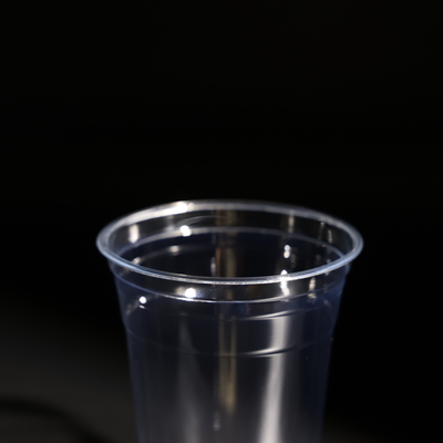 Disposable PET Cup Drink Cups 14oz Volume Bubble Tea Packaging Cups For Party