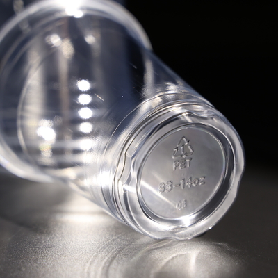 Disposable PET Cup Drink Cups  Bubble Tea Packaging Cups With Lid Customized Logo